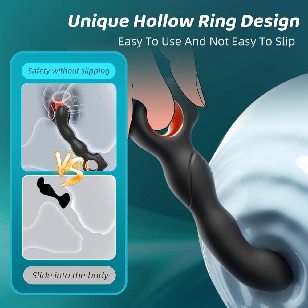 Auron - Finger Ring Prostate Massager - Anal Vibrator