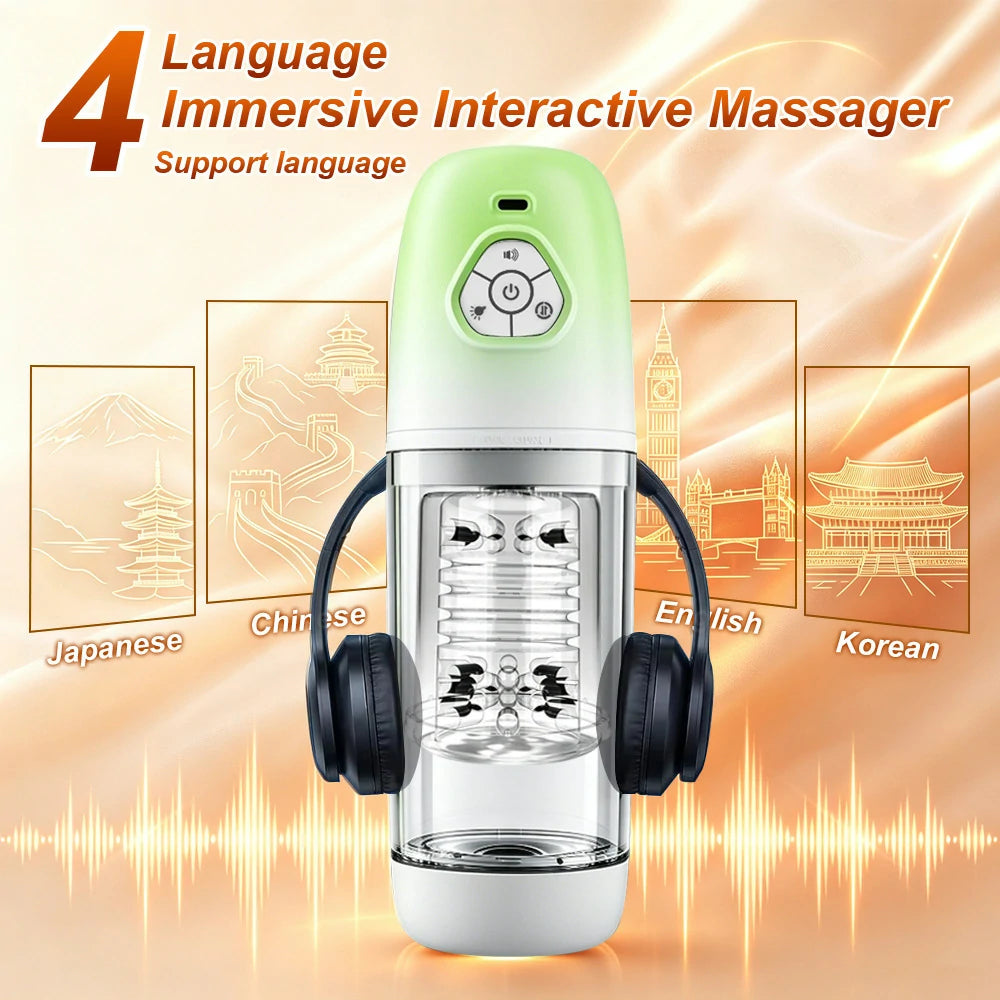 Auto Spin – APP Controlled Telescopic & Rotating Male Stroker