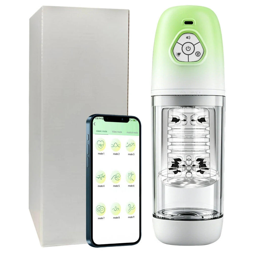 Auto Spin – APP Controlled Telescopic & Rotating Male Stroker