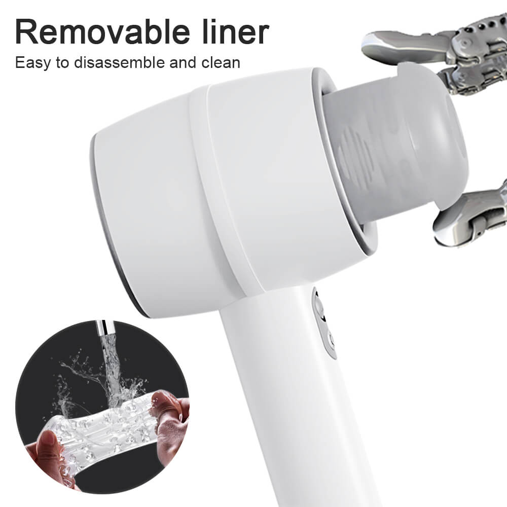 Hardy – Automatic 3 Frequency Telescopic Handheld Male Masturbator