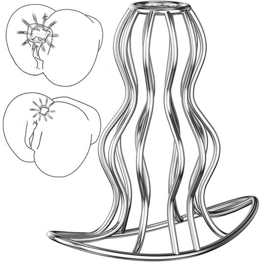 Axelrod - Steel Hollow Tunnel Anal Plug - Butt Plug Expander