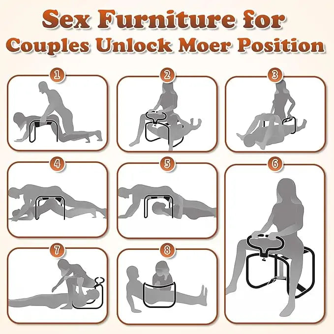 BDSM Adjustable Multifunctional Sex Position Chair