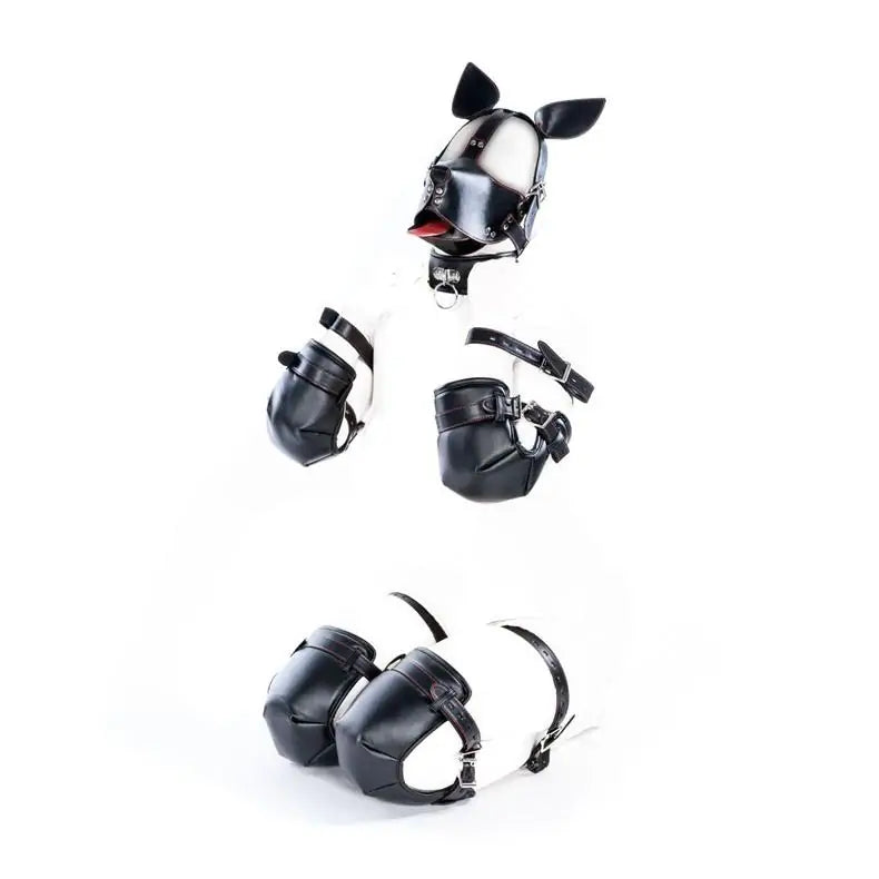 BDSM Dog Roleplay Bondage Suit