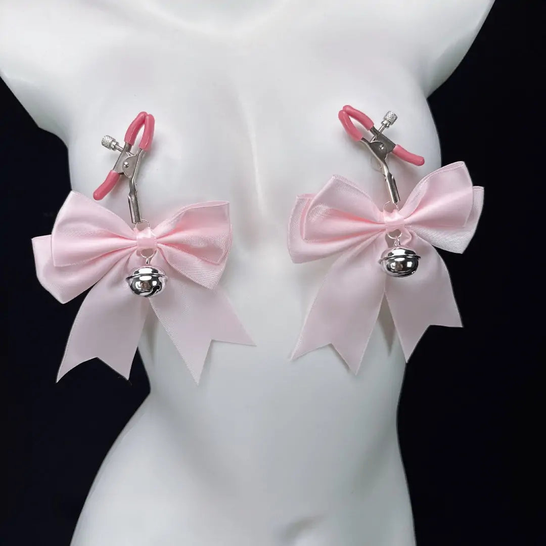 BDSM Fuzzy Handcuff Set with Bow