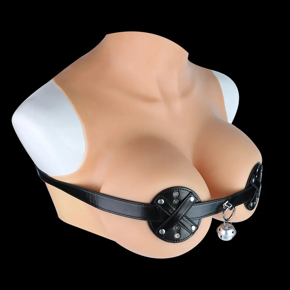 BDSM PU Leather Lingerie Set – Women's Roleplay