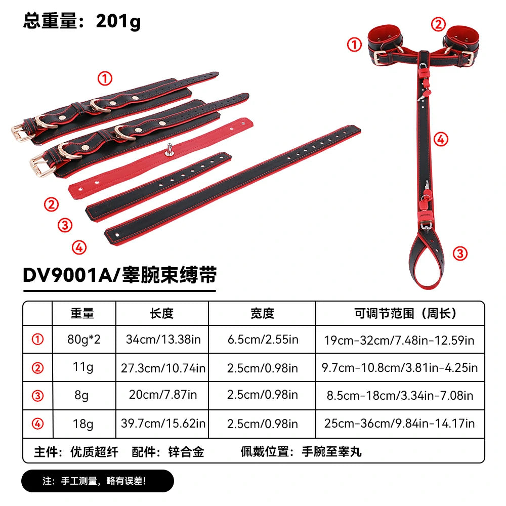 BDSM Testicular Electric Pulse Harness Ring