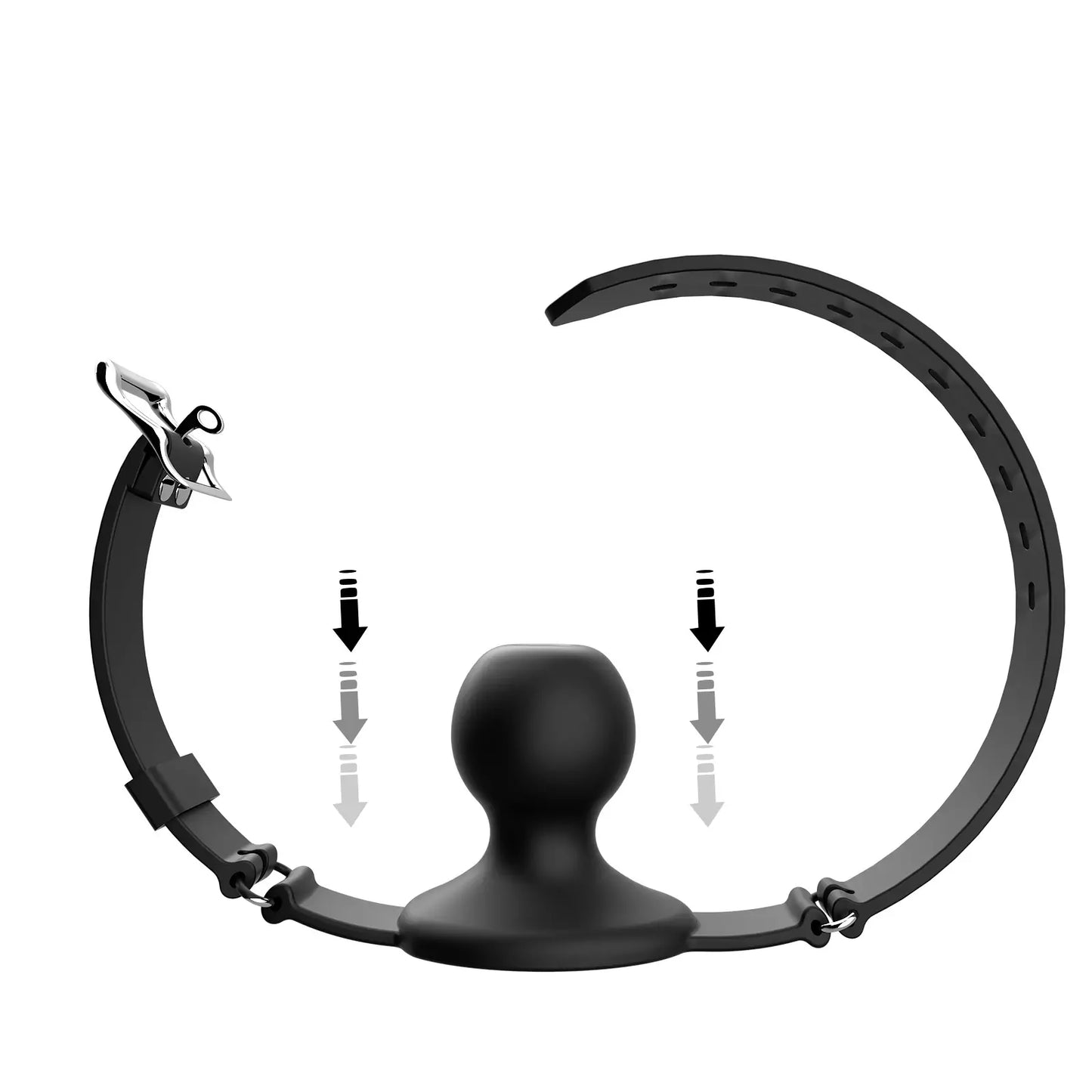 BDSM Bondage Hollow Mouth Gag