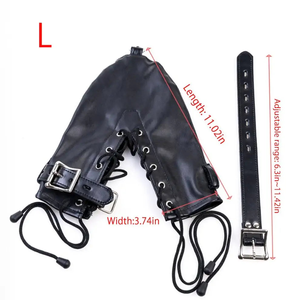 BDSM Connected Hand Restraint Gloves