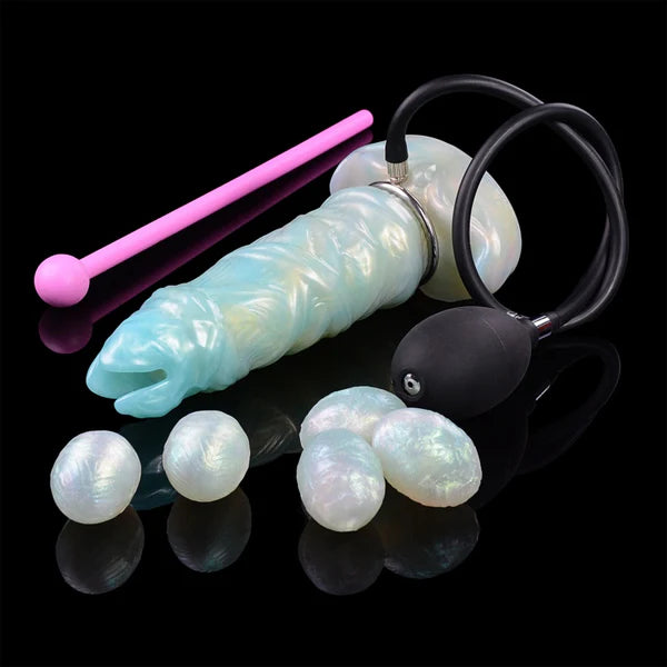 Spiral Fantasy Silicone Ovipositor Dildo