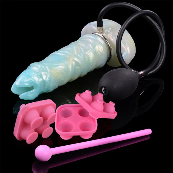 Spiral Fantasy Silicone Ovipositor Dildo