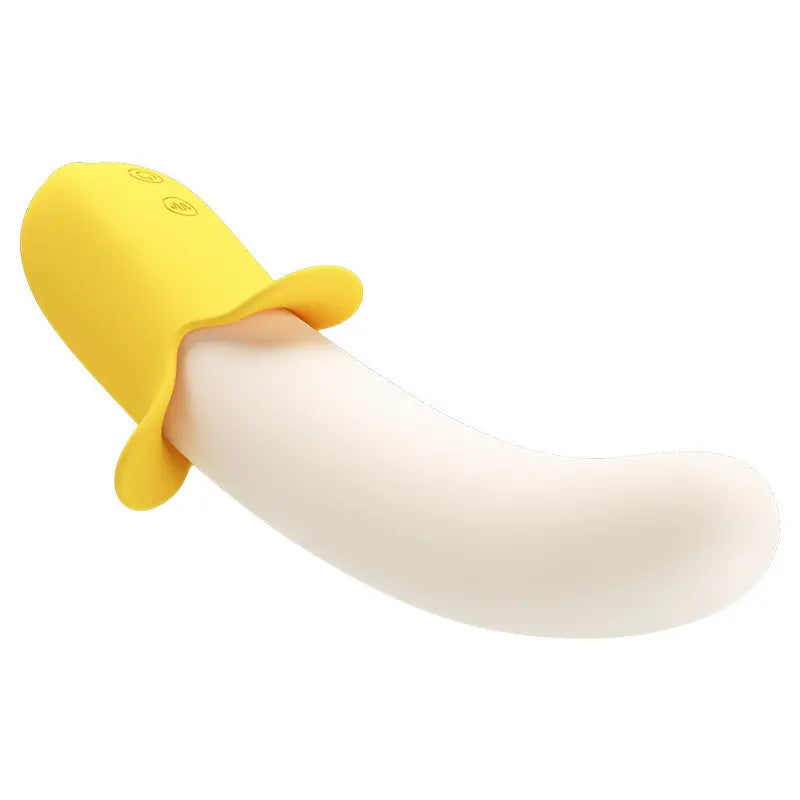 Banana Vibrator - Thrusting Vibrating Dildo