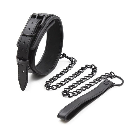 Bdsm Collar With Handle Premium Craftsmanship