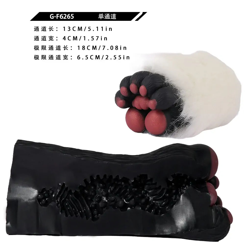 Bear Claw Plush Pocket Pussy