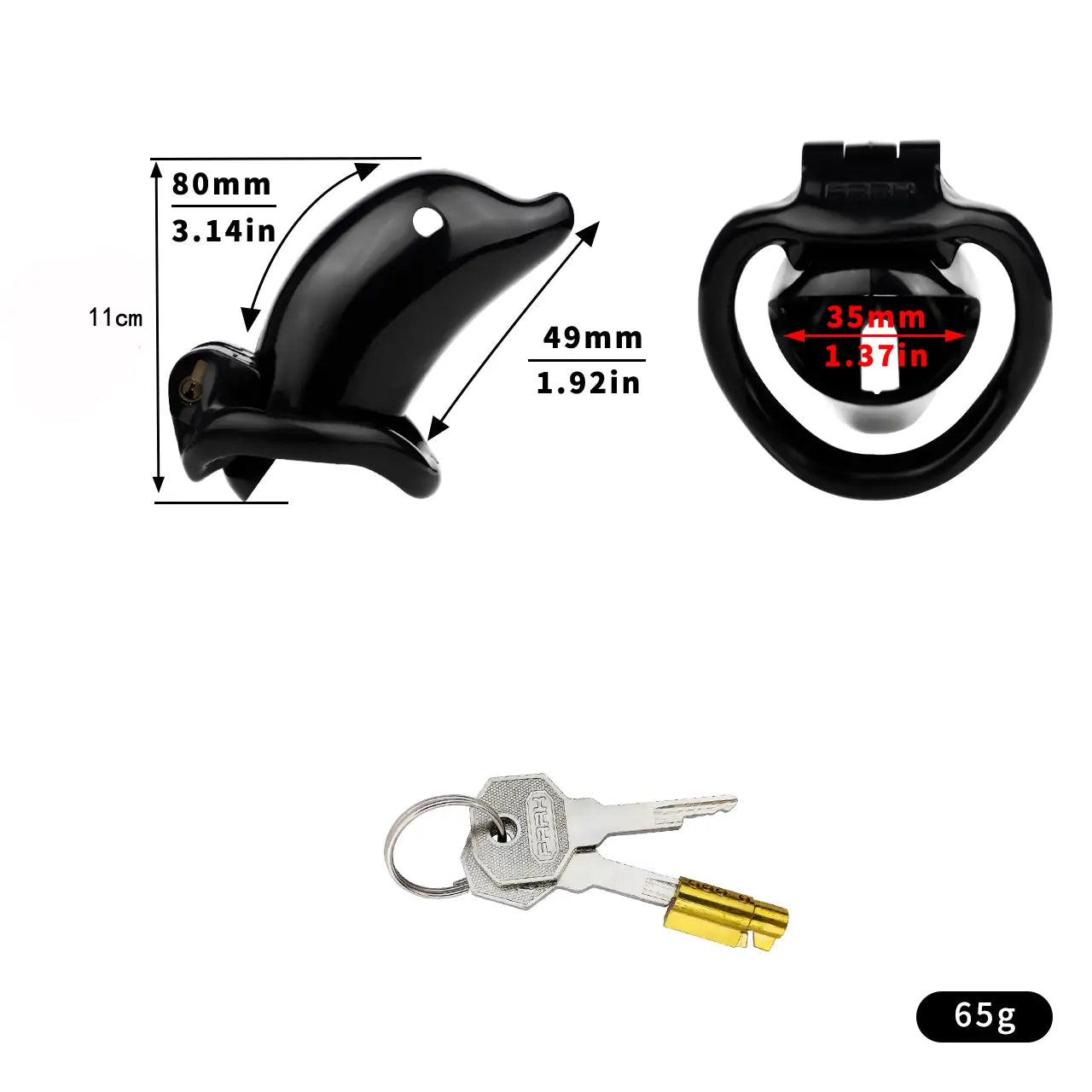 Beginner Chastity Cage – Animal Shape