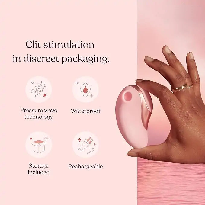 Bellesa Pebble Clit Suction Vibrator
