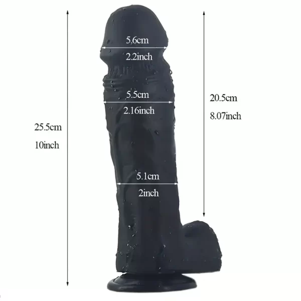 Big Red Dildo Premium Silicone 10 Inches