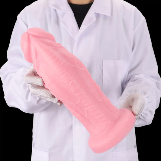 Big Pink Dildo 11 Inches with Suction Cup