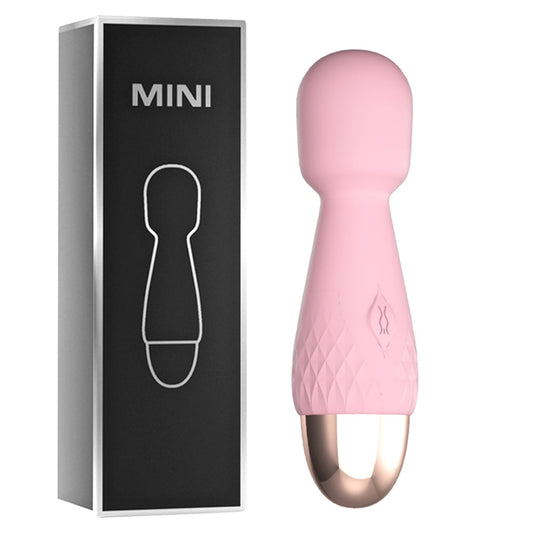 Birdsexy Mini Vibrator Sex Toys for Women, Female G-Spot Clitoris Stimulator Massager AV Vibrator Partners Toy for Women, 10 Vibrating Modes Rechargeable Small Vibrators, Pink