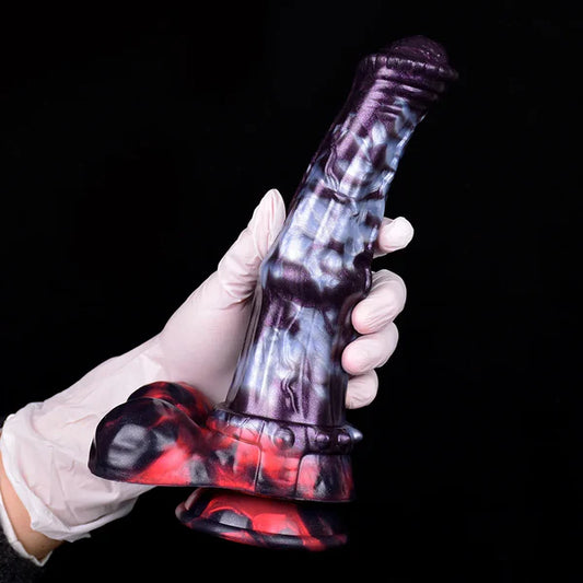 Evil Black Horse Dildo With Suction Cup