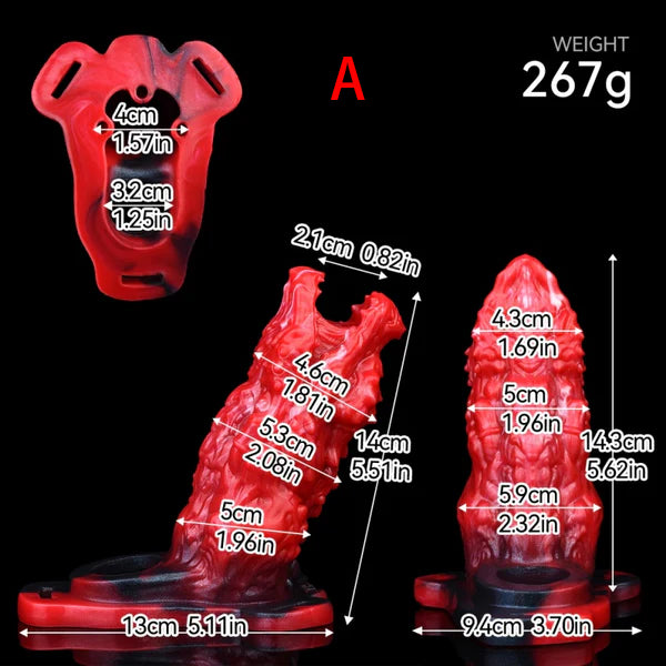 Felbound Sleeve Set – Monster Vibrating Cock Sleeve