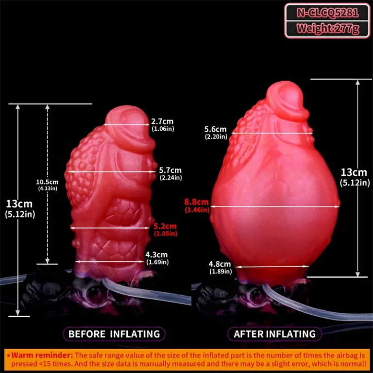 Fantasy Cock Squirting Butt Plug Monster Series