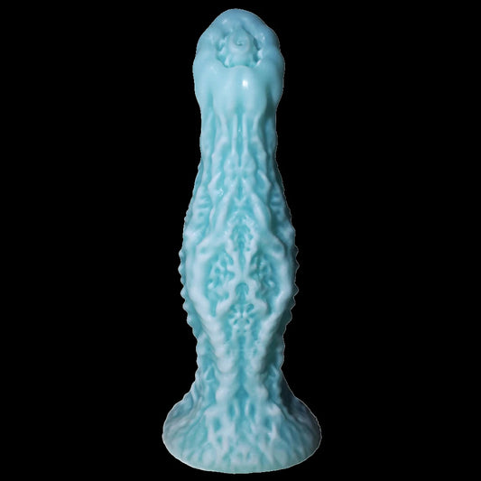 Blue Cang Dragon– Bulb Pump Squirting Fantasy Dildo