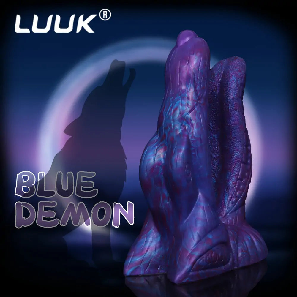 Blue Demon Anal Fantasy Double Dildo