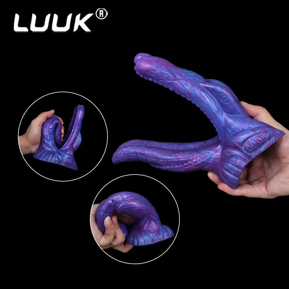 Blue Demon Anal Fantasy Double Dildo