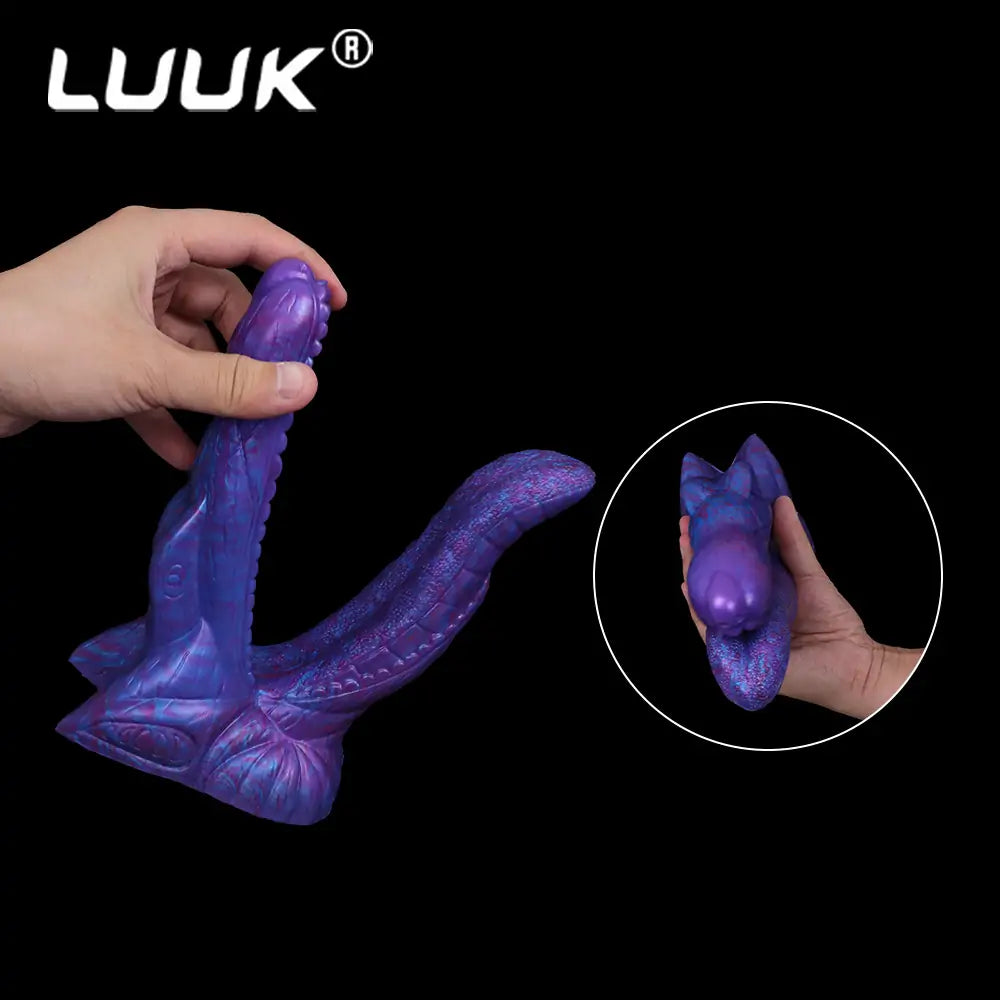 Blue Demon Anal Fantasy Double Dildo