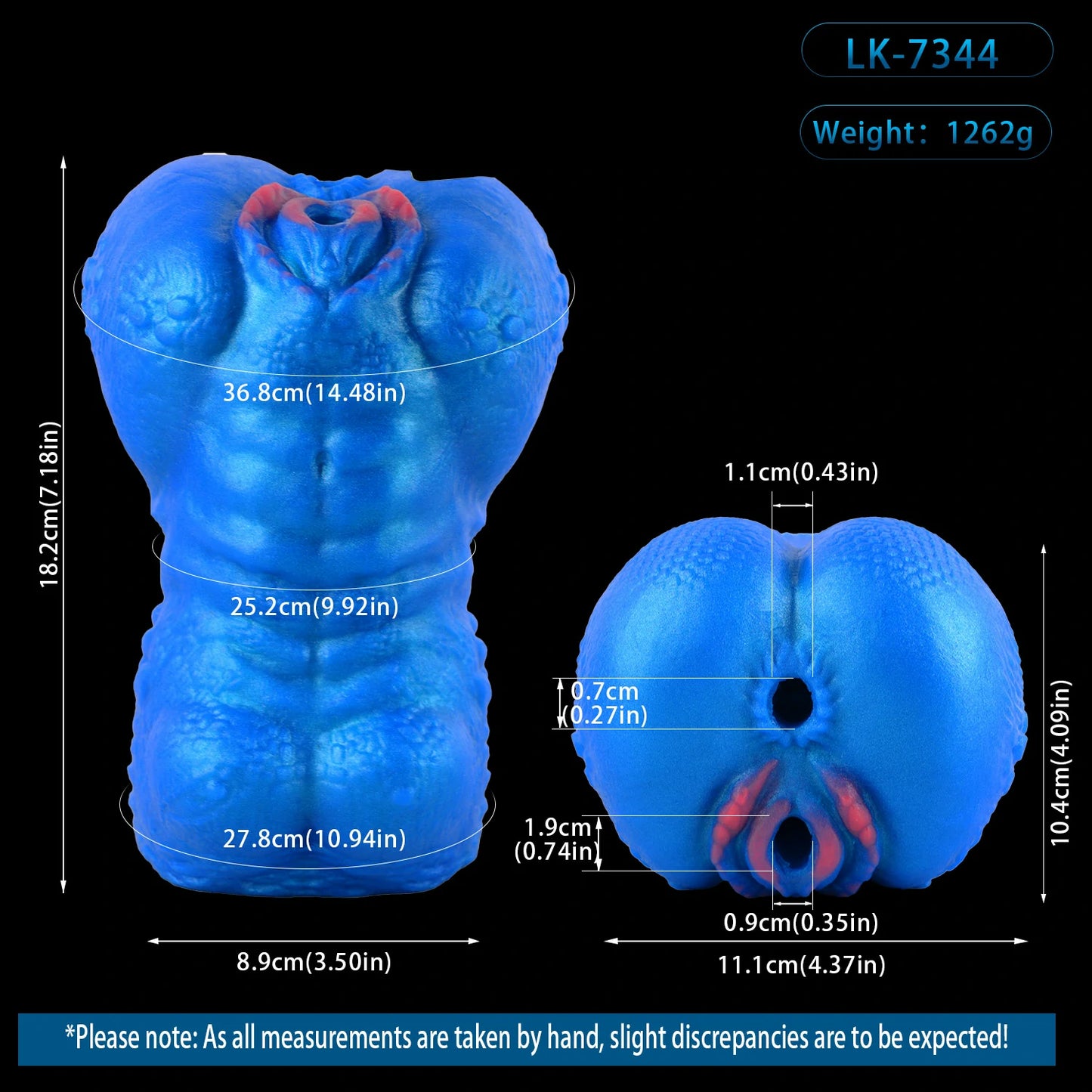 Blue Dragon Scale Anime Stroker