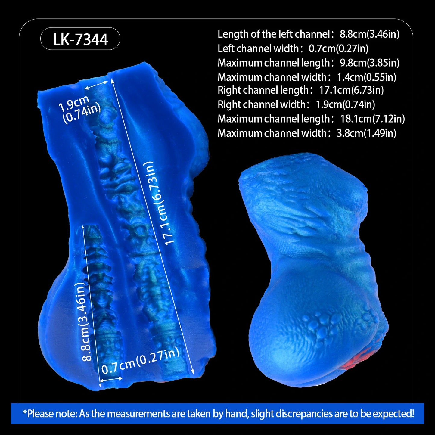 Blue Dragon Scale Anime Stroker