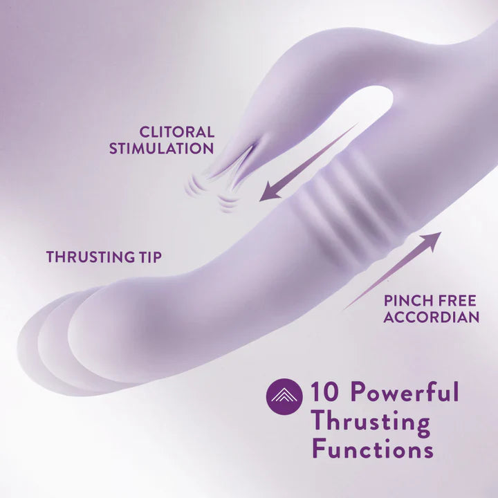 Rylee Rabbit Blush Rylee 9.25 Inch G Spot & Rabbit Vibrator – anesidora