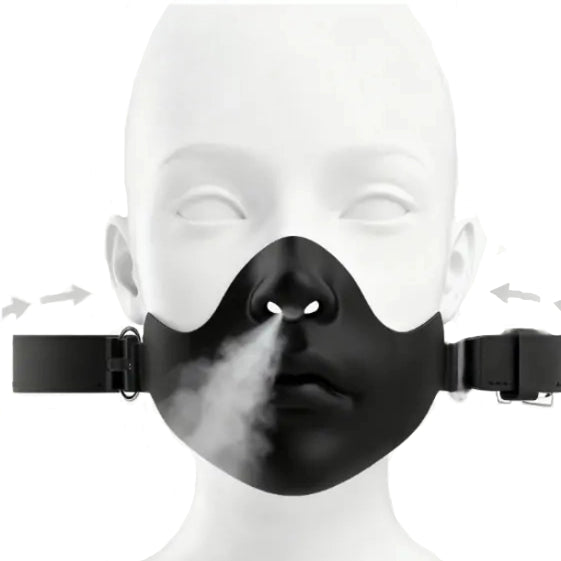 Breathable Adjustable BDSM Bondage Gag Mask