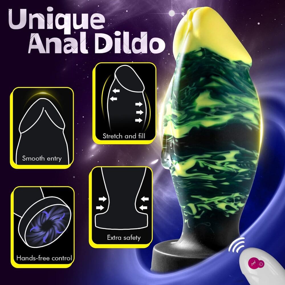 Bruno - 5.5 Inch Anal Vibrator - Fantasy Dildo Butt Plug