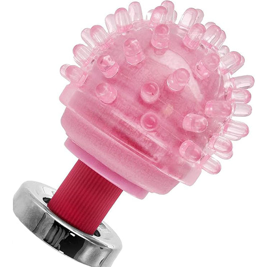 Bumpy Adult Vibrator Wand Tip - A Pair