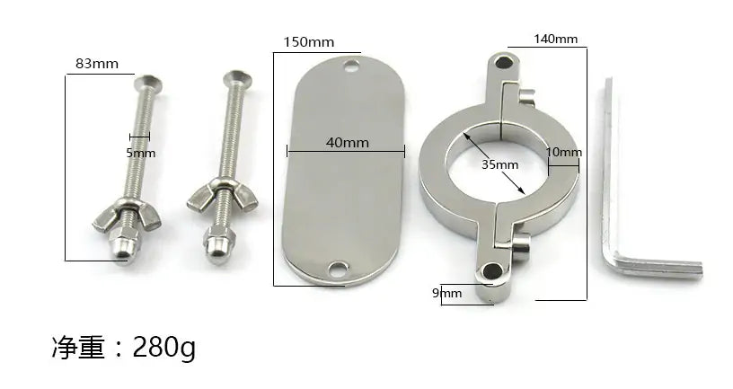 CBT Ball Stretcher - Stainless Steel Spiked Crusher