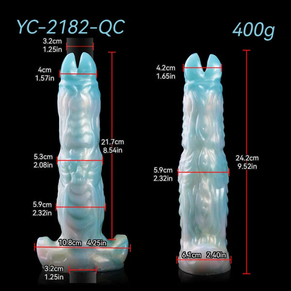 Spiral Fantasy Silicone Ovipositor Dildo