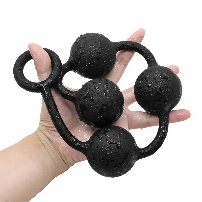 Cannonballs Large Silicone Anal Beads