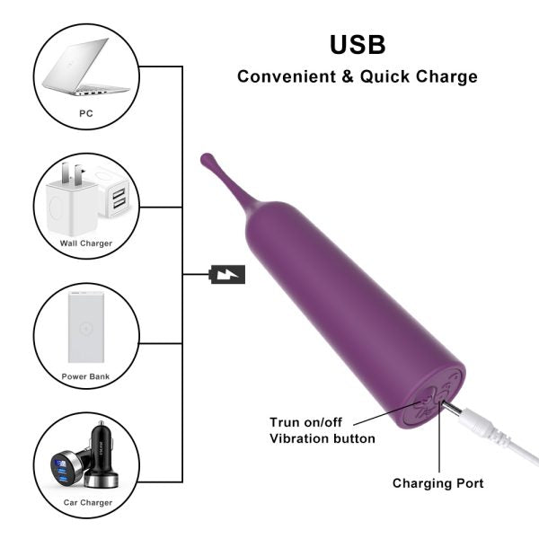 Celebrator High Frequency G Spot Vibrator - Replaceable Tips