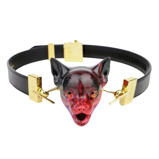 Anesidora Chihuahua Dog Head Bondage Gag