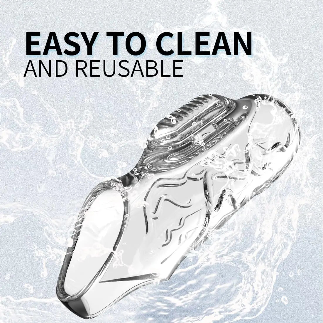 Clear Cock Ring Enhancer Sleeve