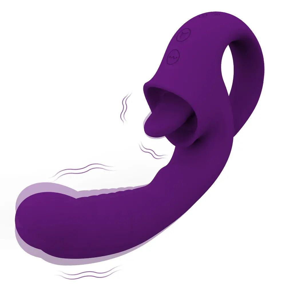 Clitoris Monster - Insertable Tongue Vibrator
