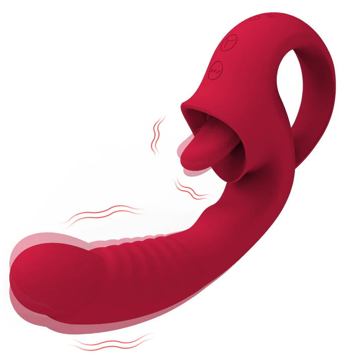 Clitoris Monster - Insertable Tongue Vibrator