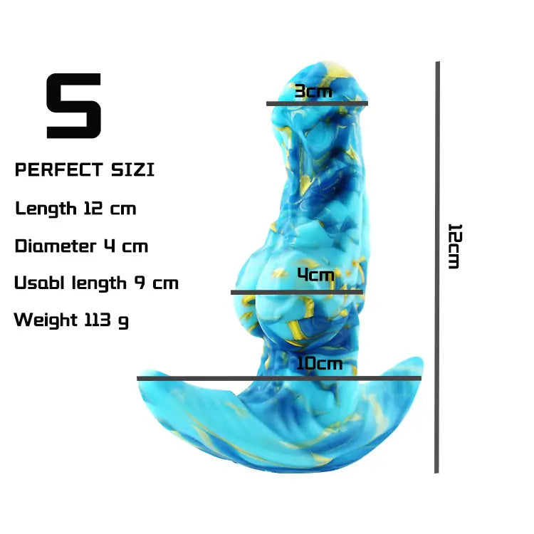 Colorful Fantasy Dog Anal Dildo