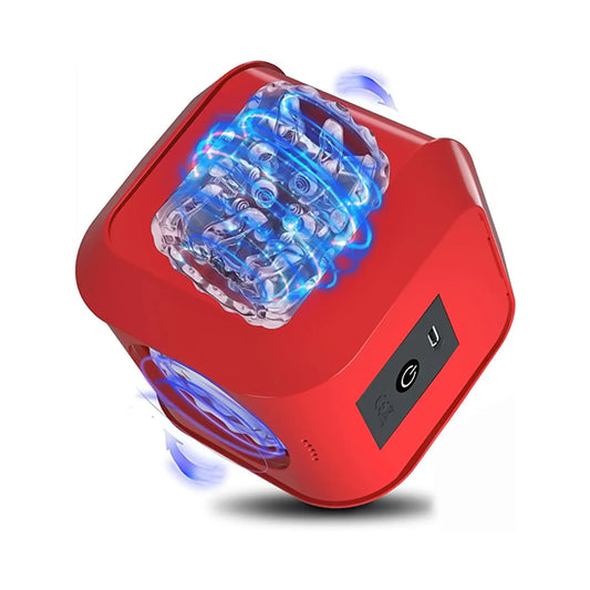 Concealed Rotating Cube Male Masturbators
