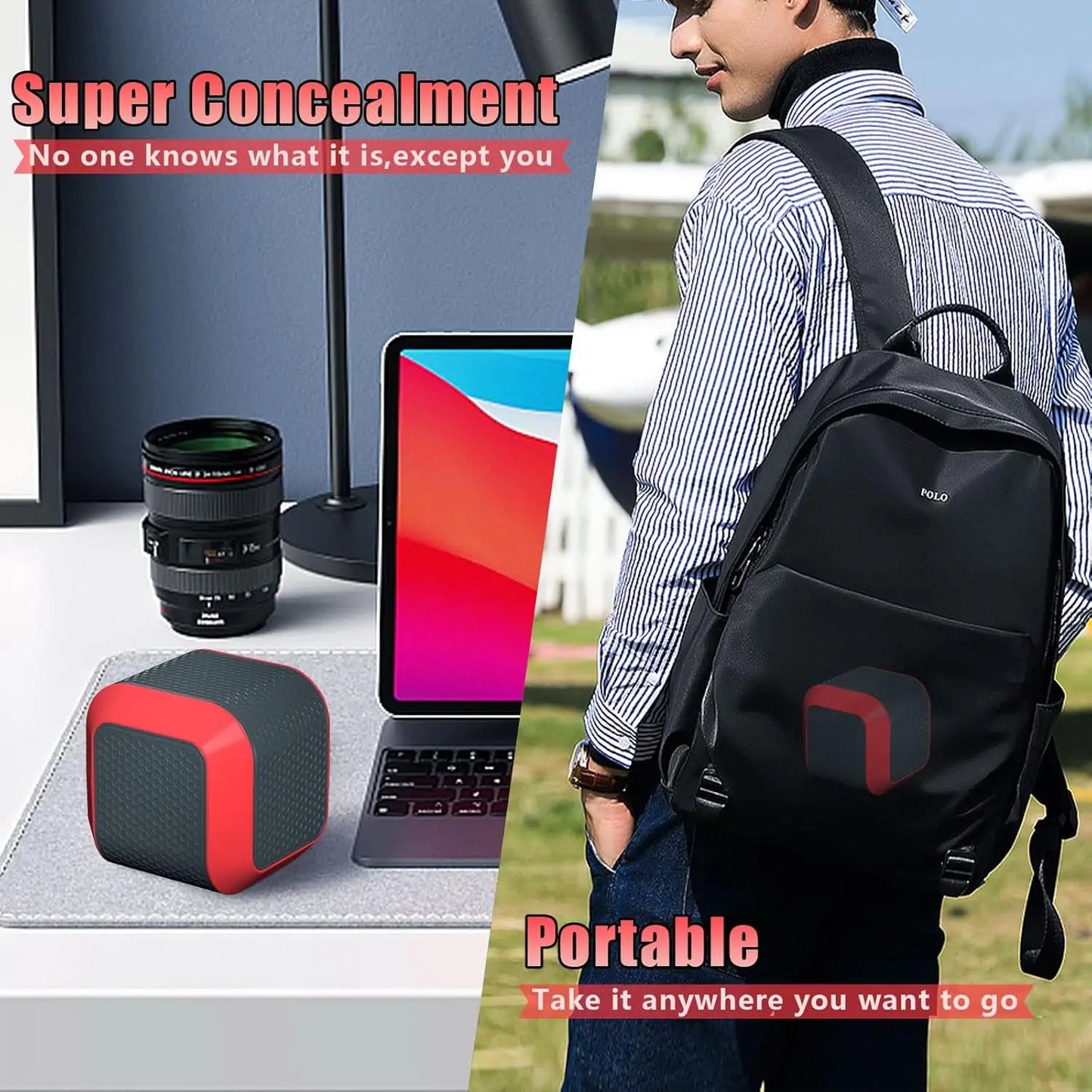 Concealed Rotating Cube Male Masturbators