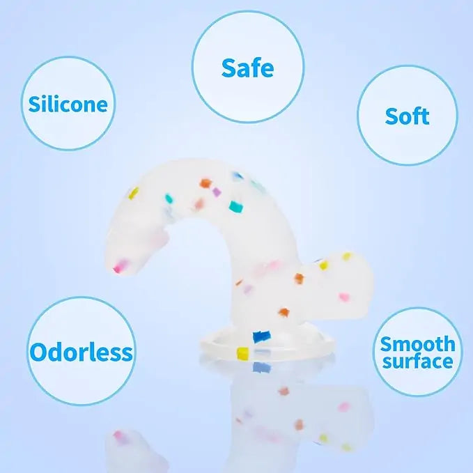 Confetti Strap On Realistic Dildo 6 Inches