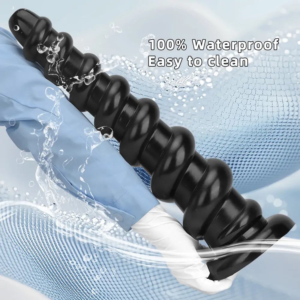 Corkscrew Dildo - Spiral Fantasy Toy 5 Size