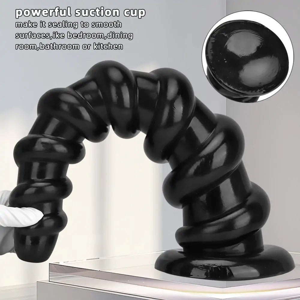 Corkscrew Dildo - Spiral Fantasy Toy 5 Size