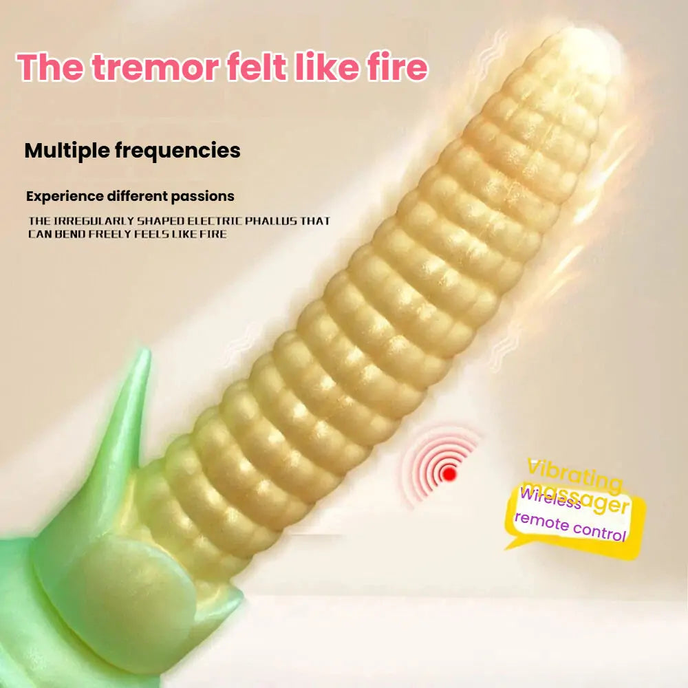 Corn Cob Dildo – G Spot Vibration
